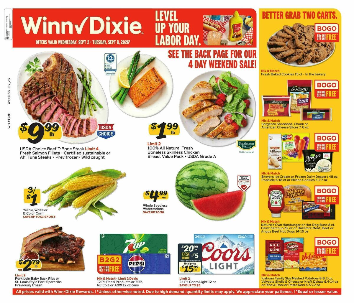 Winn-Dixie Weekly Ad from September 2