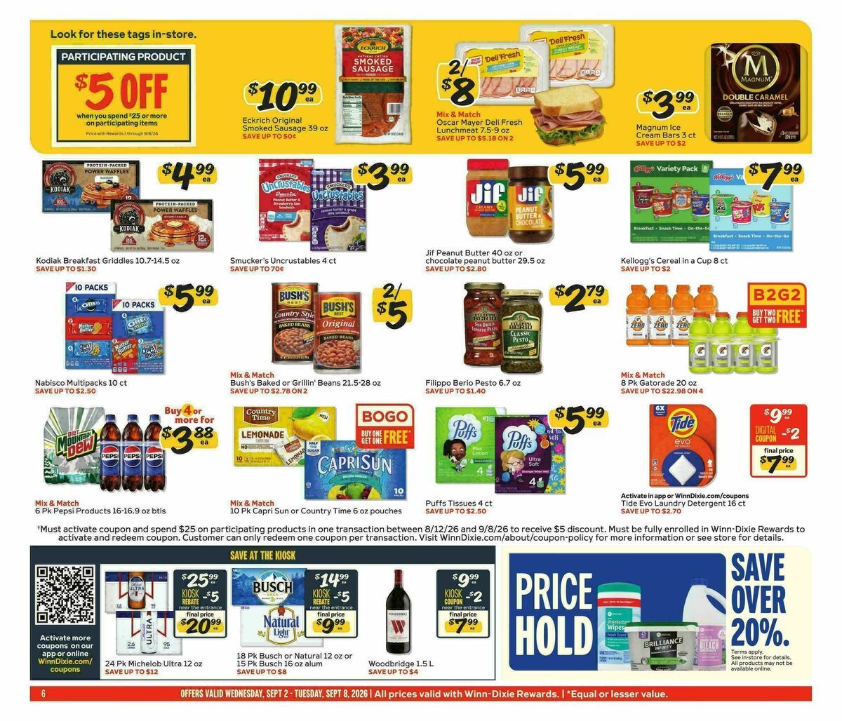 Winn-Dixie Weekly Ad from September 2