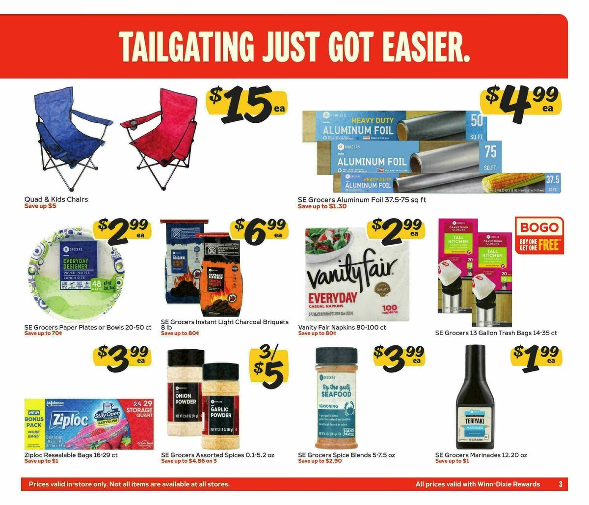 Winn-Dixie Weekly Ad from September 2