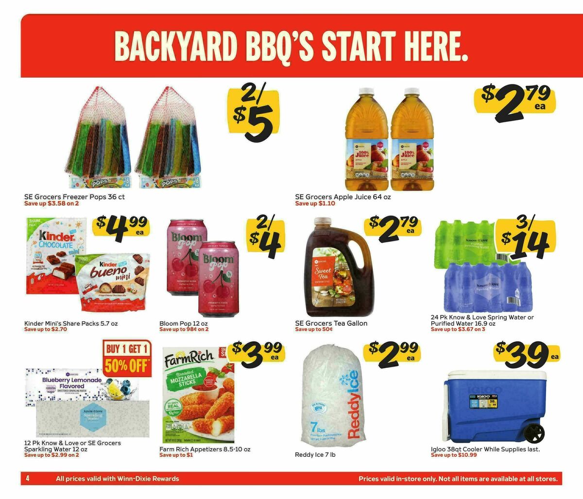 Winn-Dixie Weekly Ad from September 2