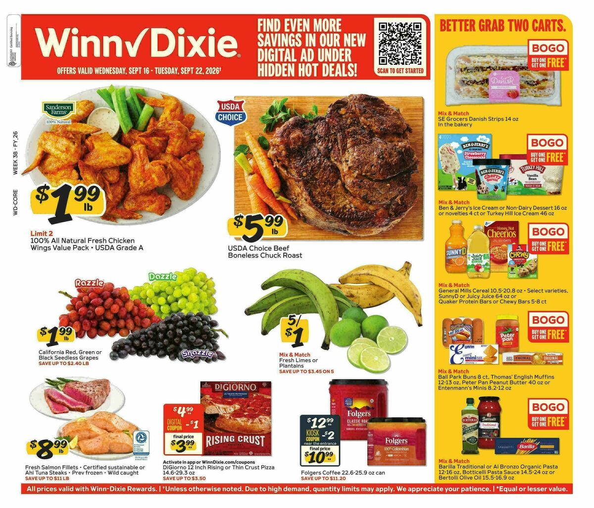 Winn-Dixie Weekly Ad from September 16