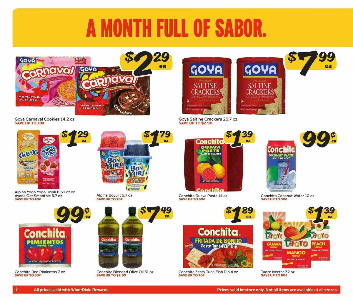 Winn-Dixie Weekly Ad from September 16