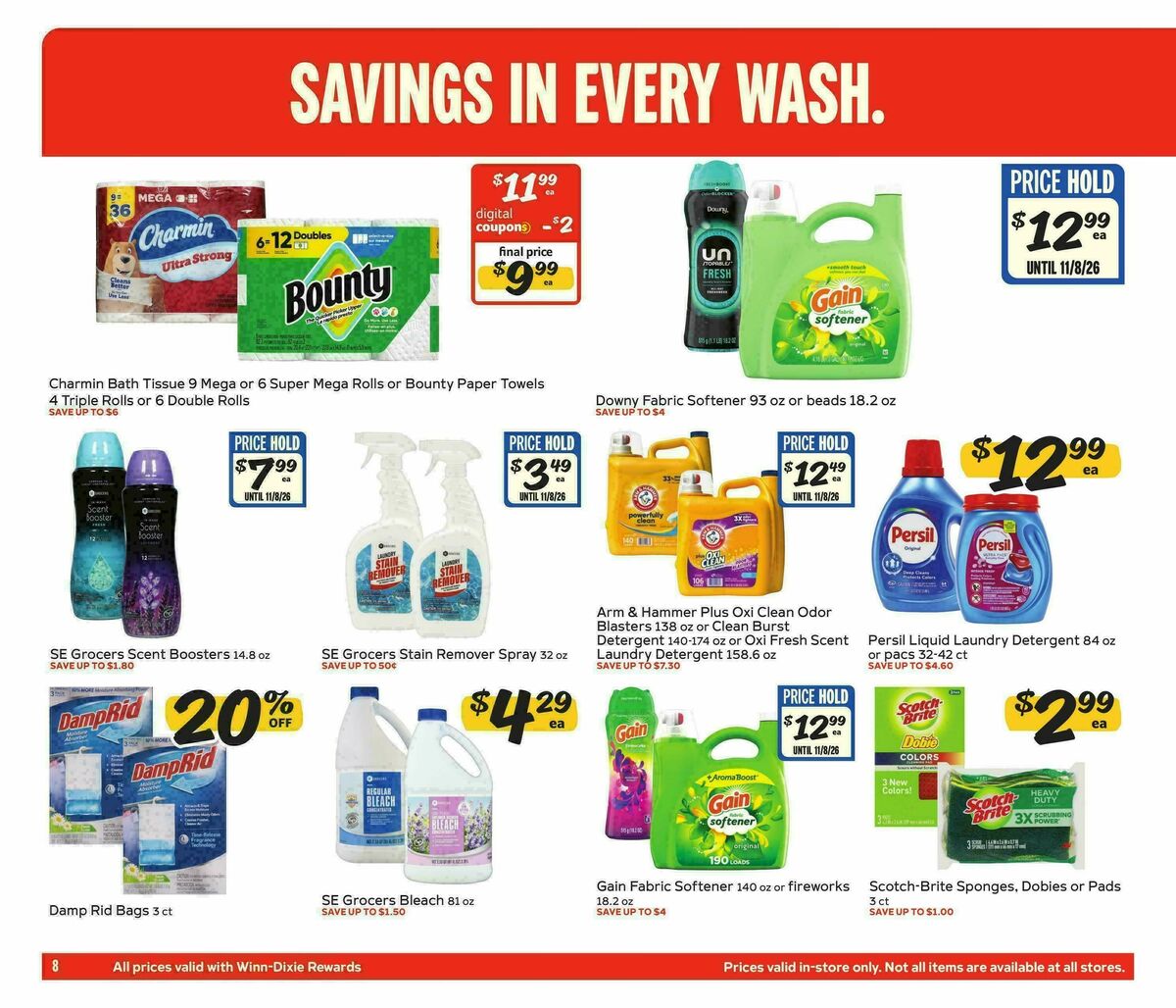 Winn-Dixie Weekly Ad from September 30