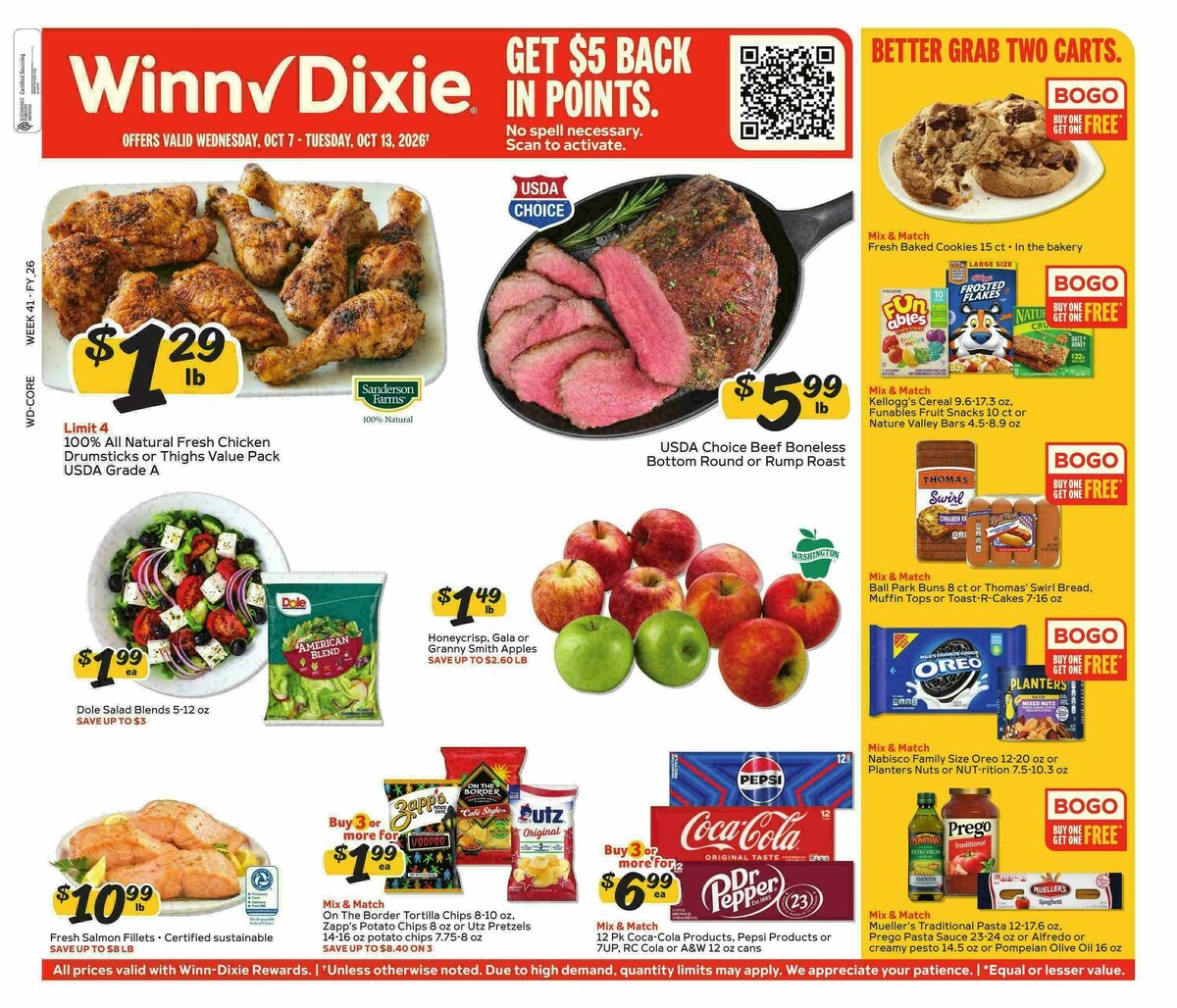 Winn-Dixie Weekly Ad from October 7