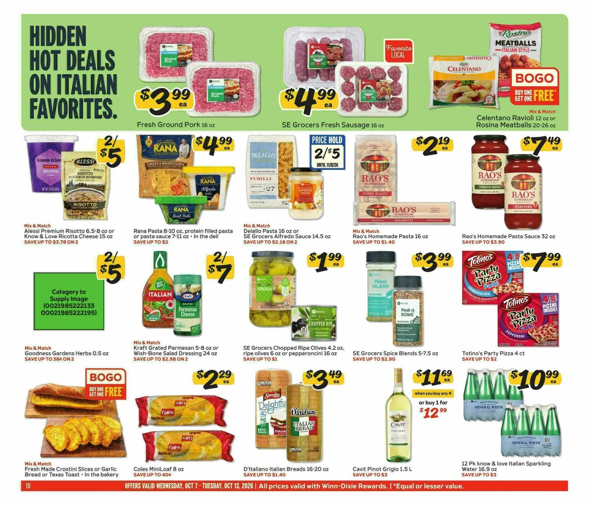 Winn-Dixie Weekly Ad from October 7