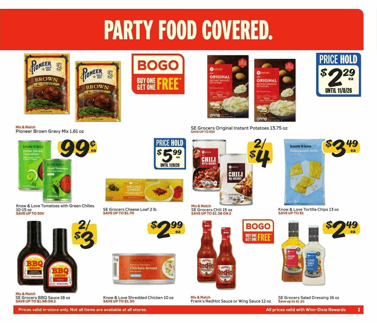 Winn-Dixie Weekly Ad from October 14