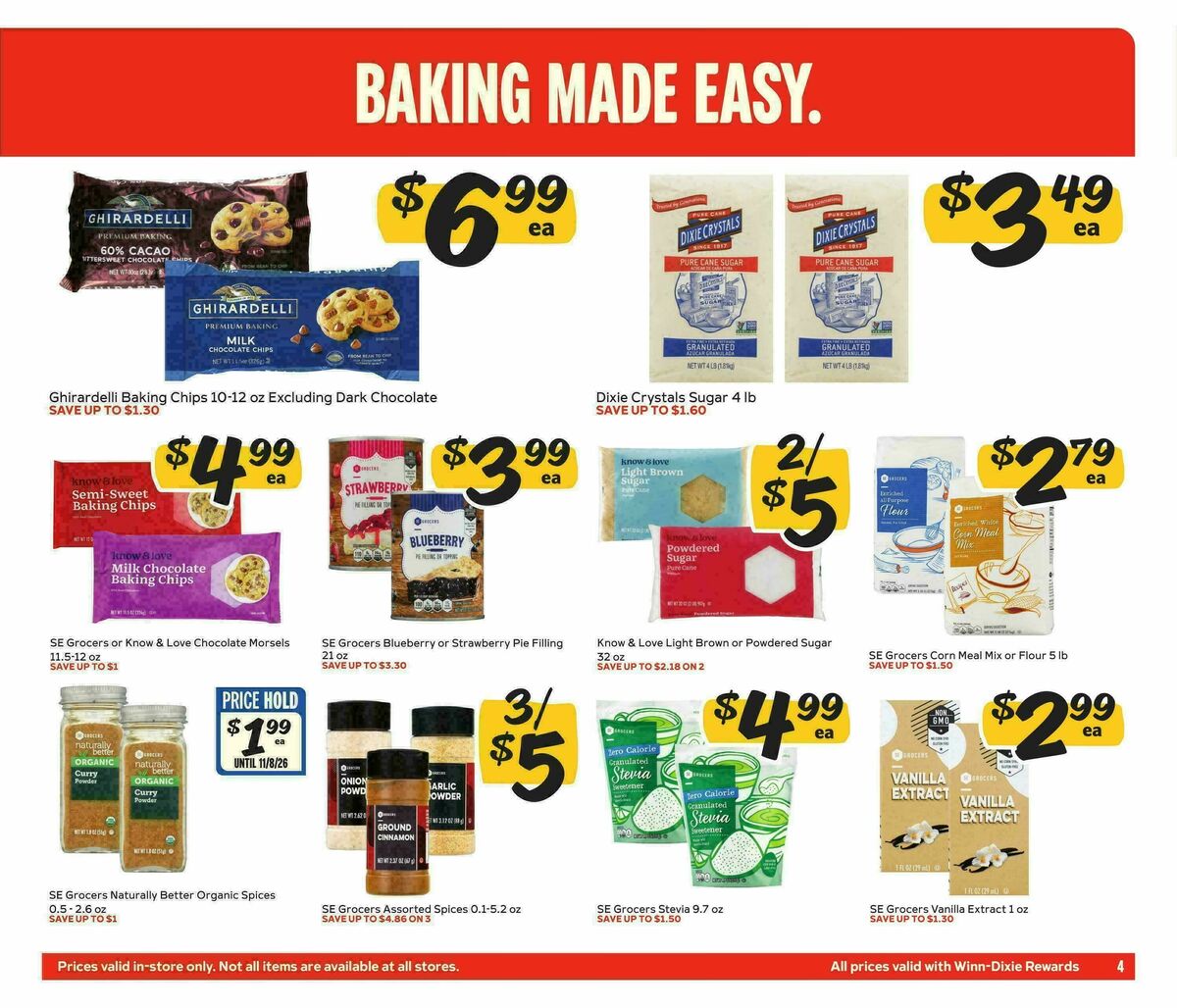 Winn-Dixie Weekly Ad from October 14