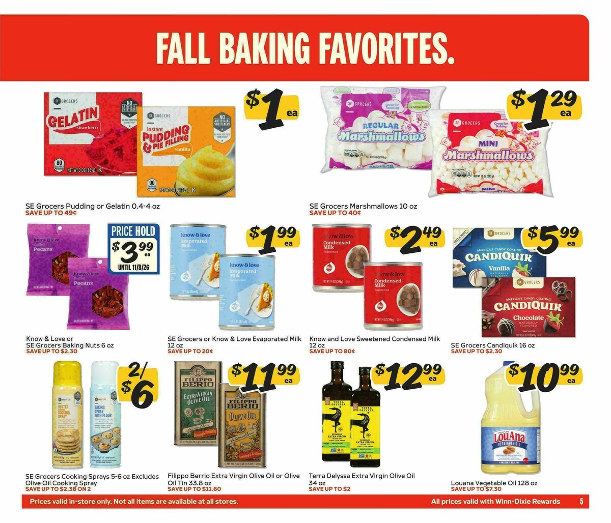 Winn-Dixie Weekly Ad from October 14