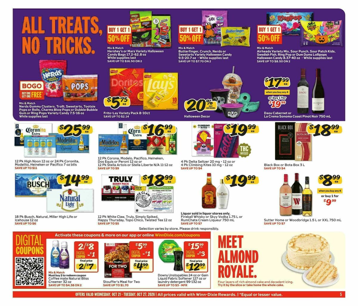 Winn-Dixie Weekly Ad from October 21