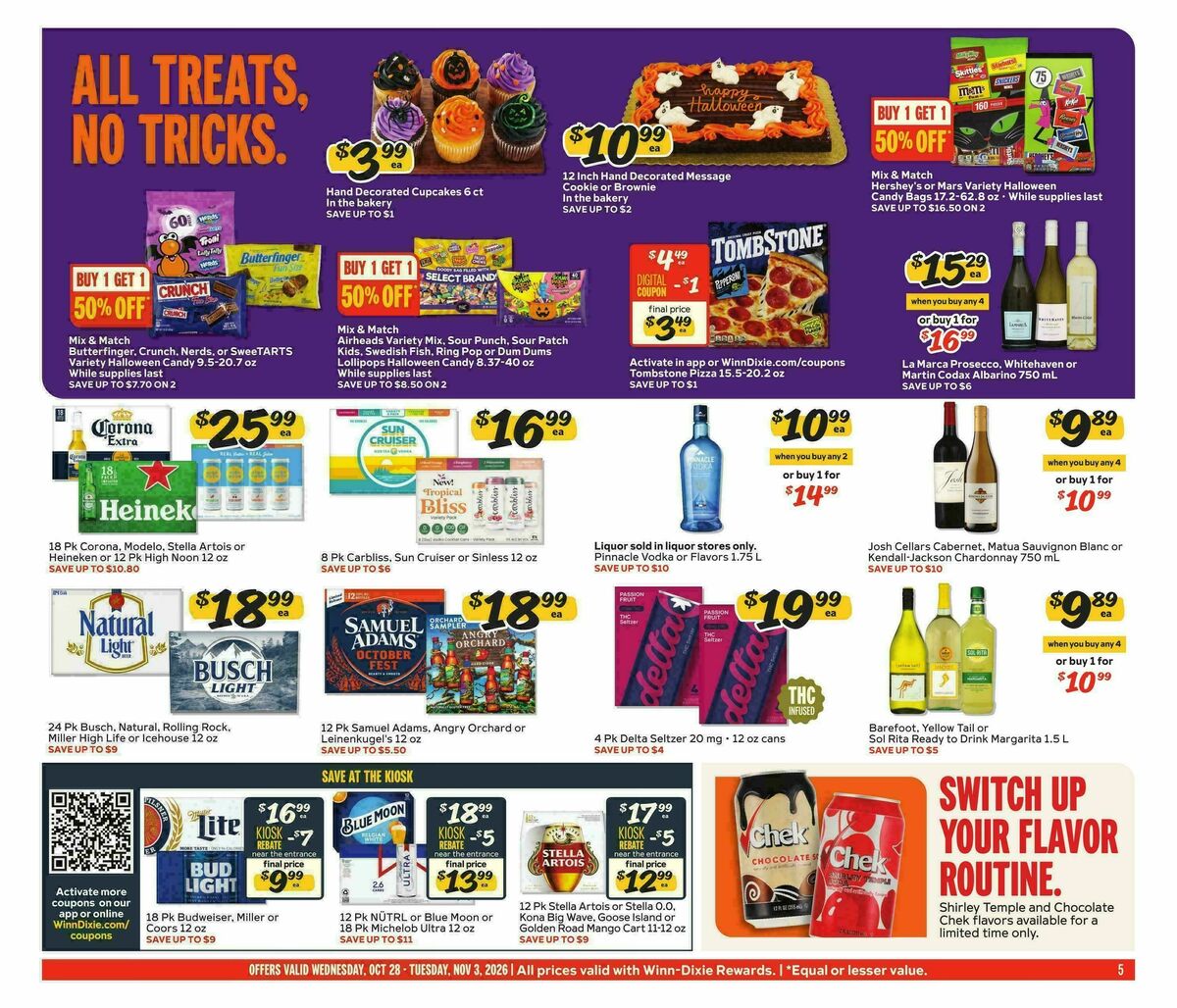 Winn-Dixie Weekly Ad from October 28