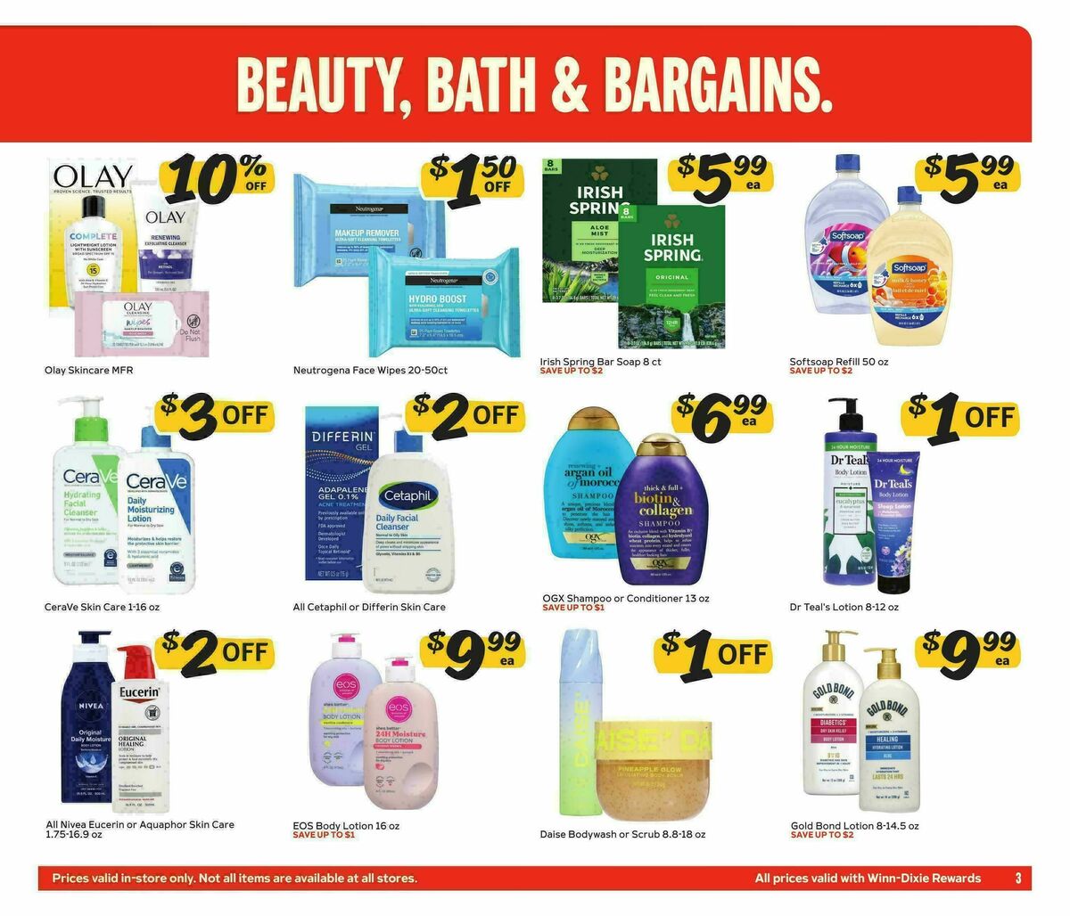 Winn-Dixie Weekly Ad from October 28