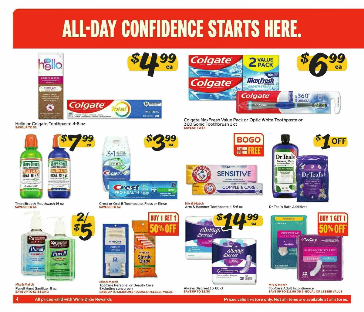 Winn-Dixie Weekly Ad from October 28
