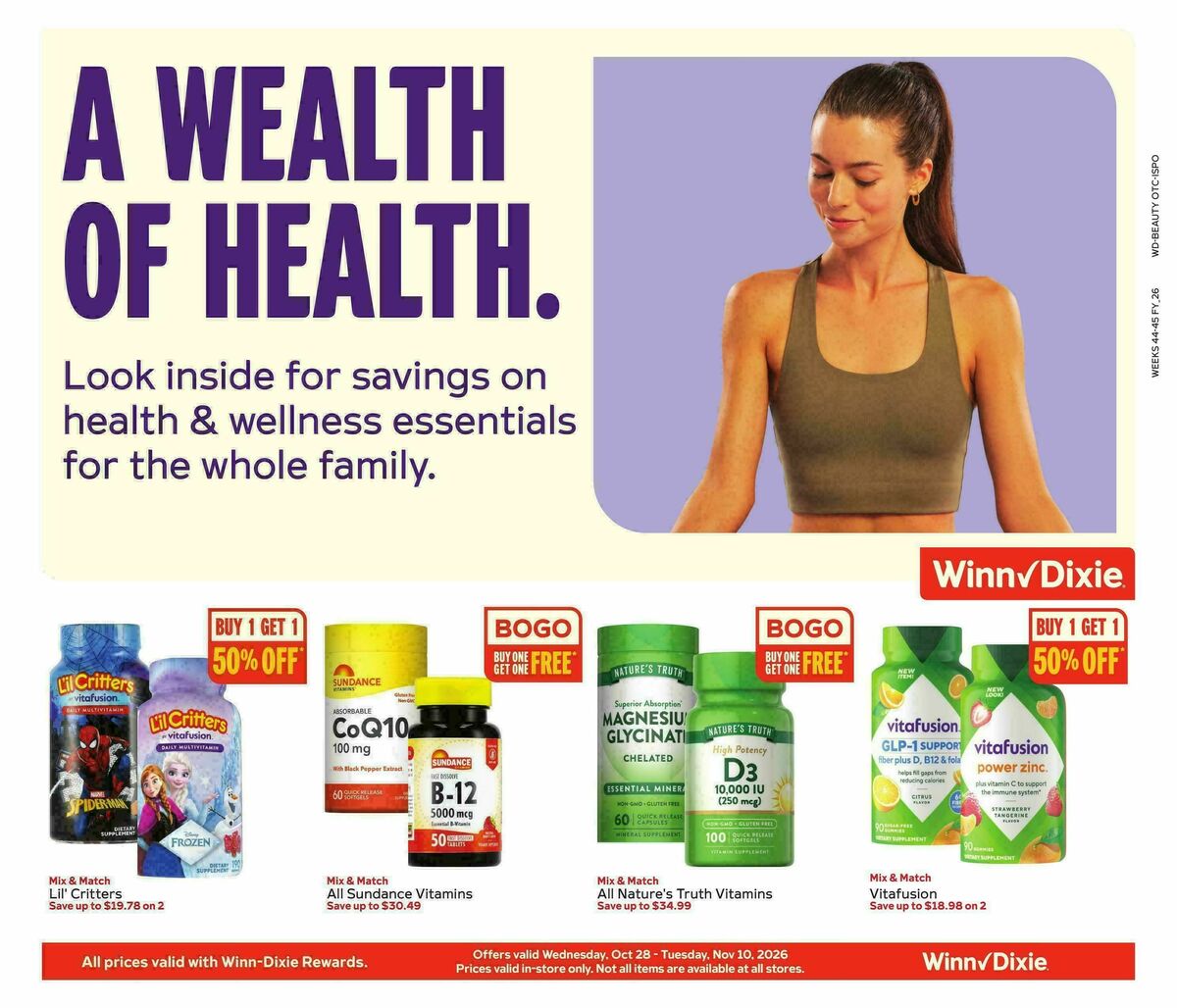 Winn-Dixie Weekly Ad from October 28
