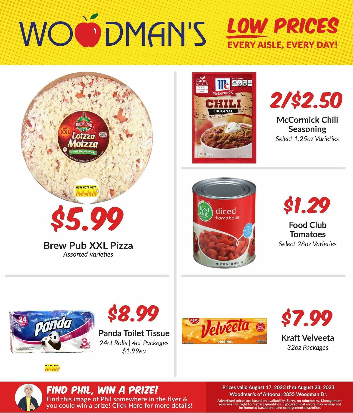 Woodmans Food Market Weekly Ad from August 17