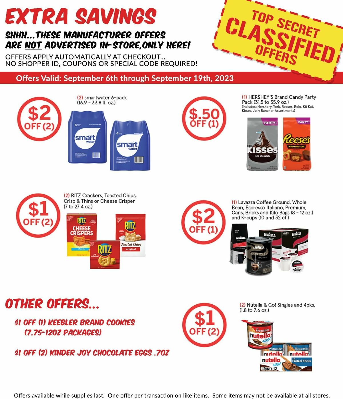 Woodmans Food Market Weekly Ad from September 14