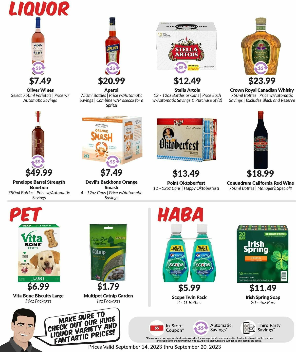 Woodmans Food Market Weekly Ad from September 14