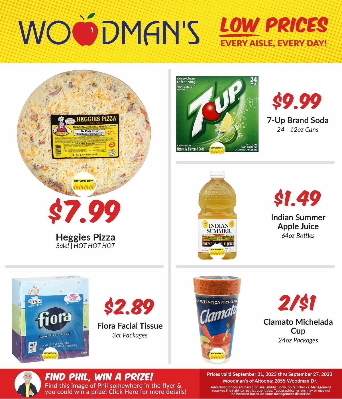 Woodmans Food Market Weekly Ad from September 21