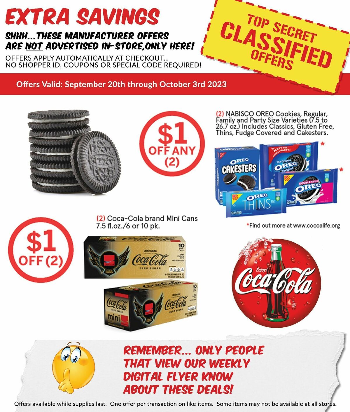 Woodmans Food Market Weekly Ad from September 28