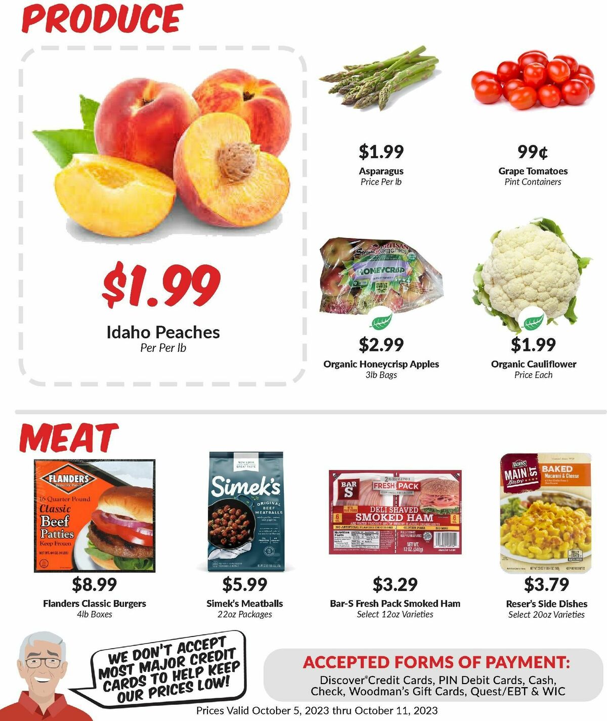 Woodmans Food Market Weekly Ad from October 5