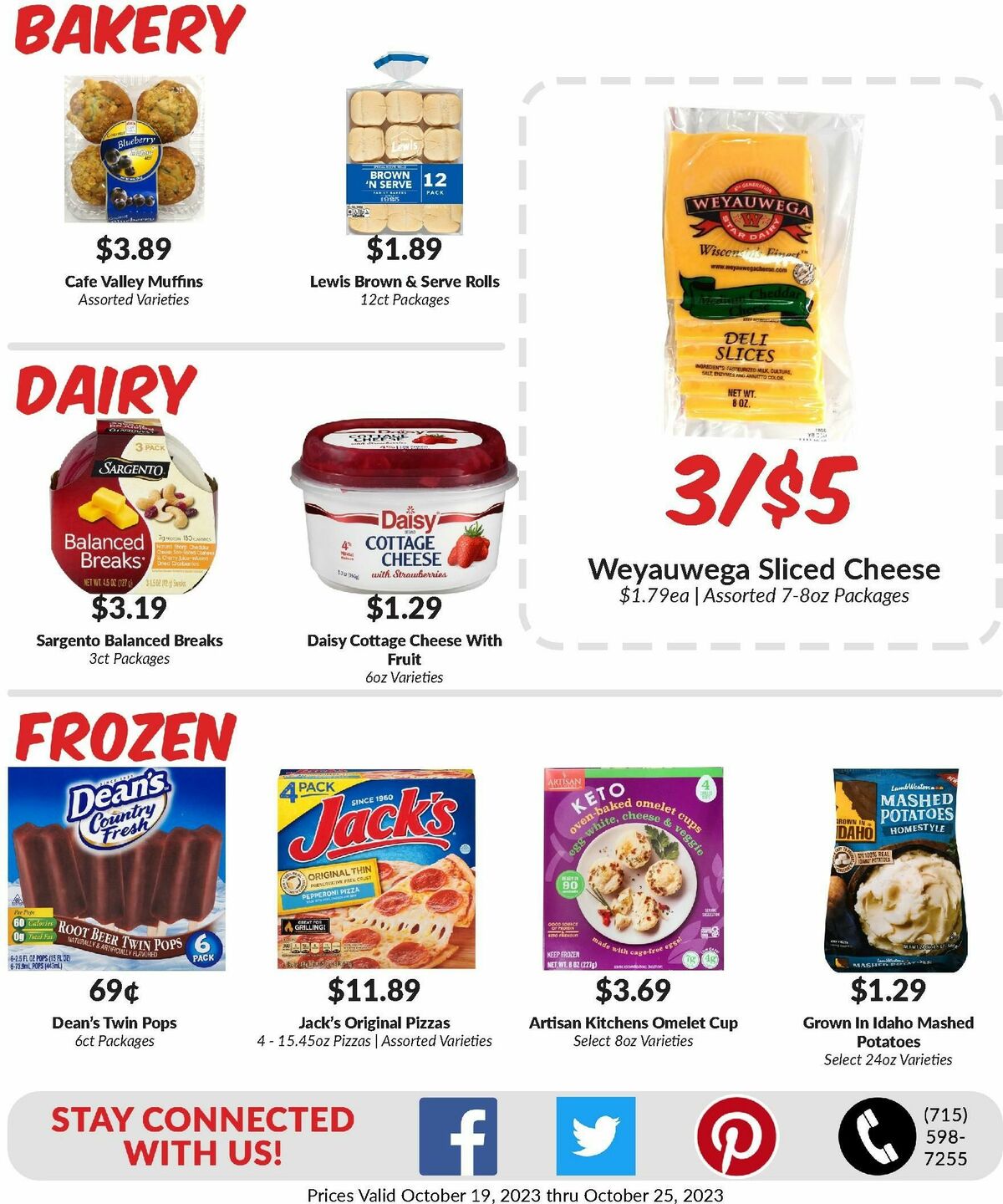 Woodmans Food Market Weekly Ad from October 19