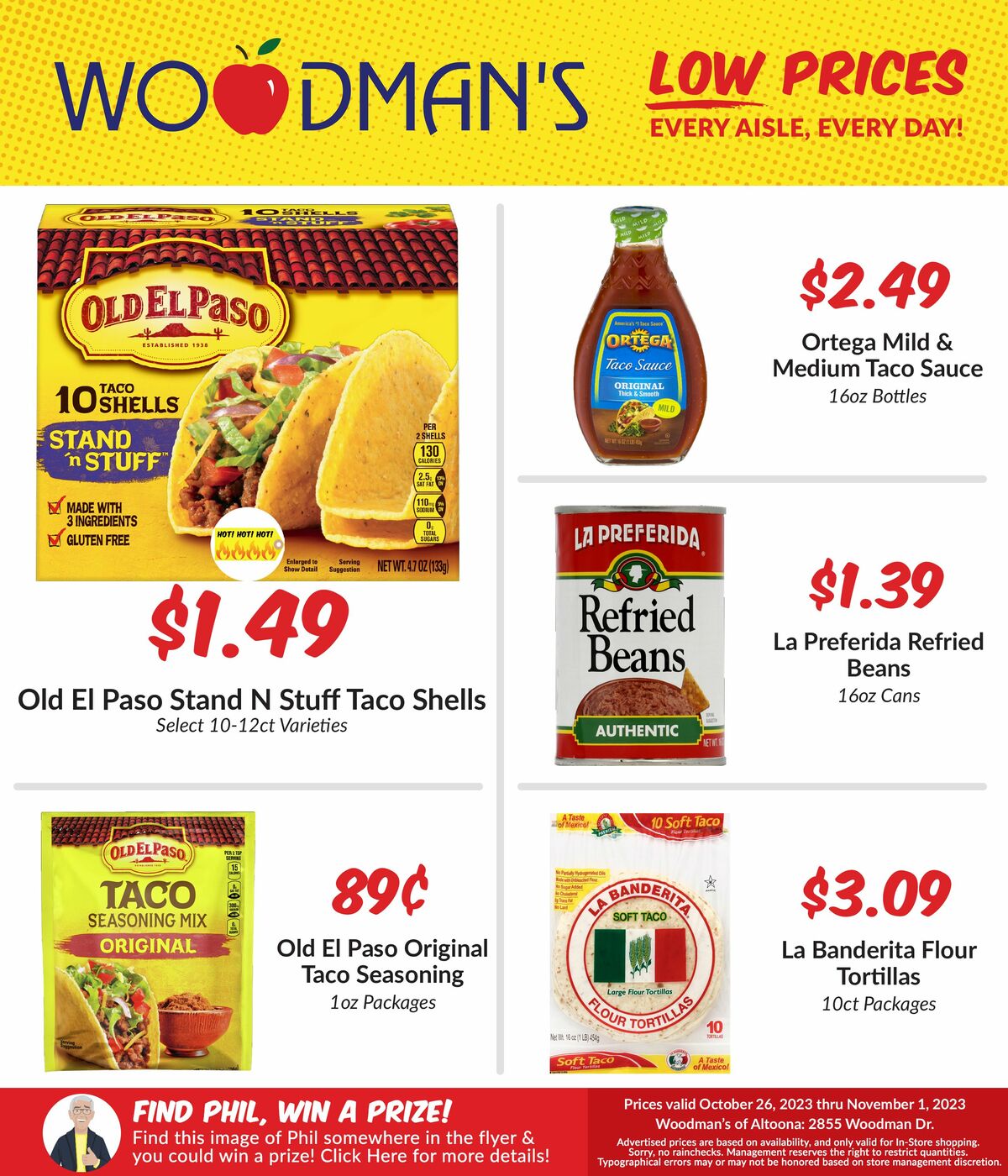Woodmans Food Market Weekly Ad from October 26