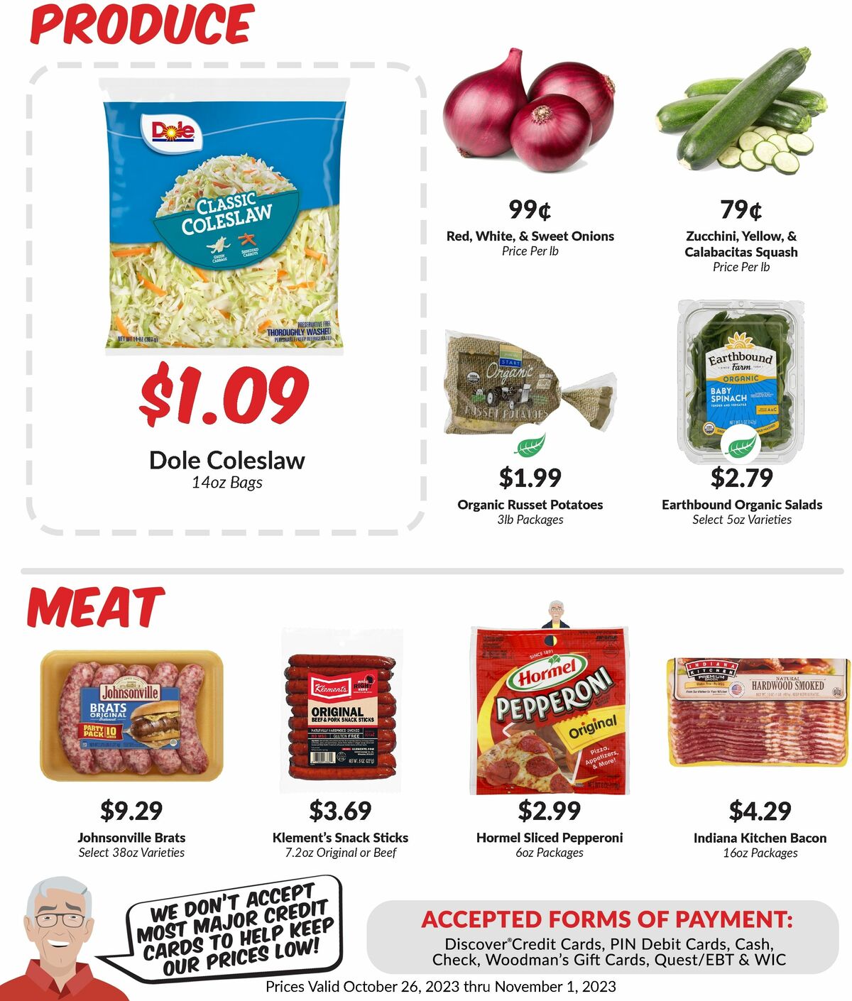 Woodmans Food Market Weekly Ad from October 26