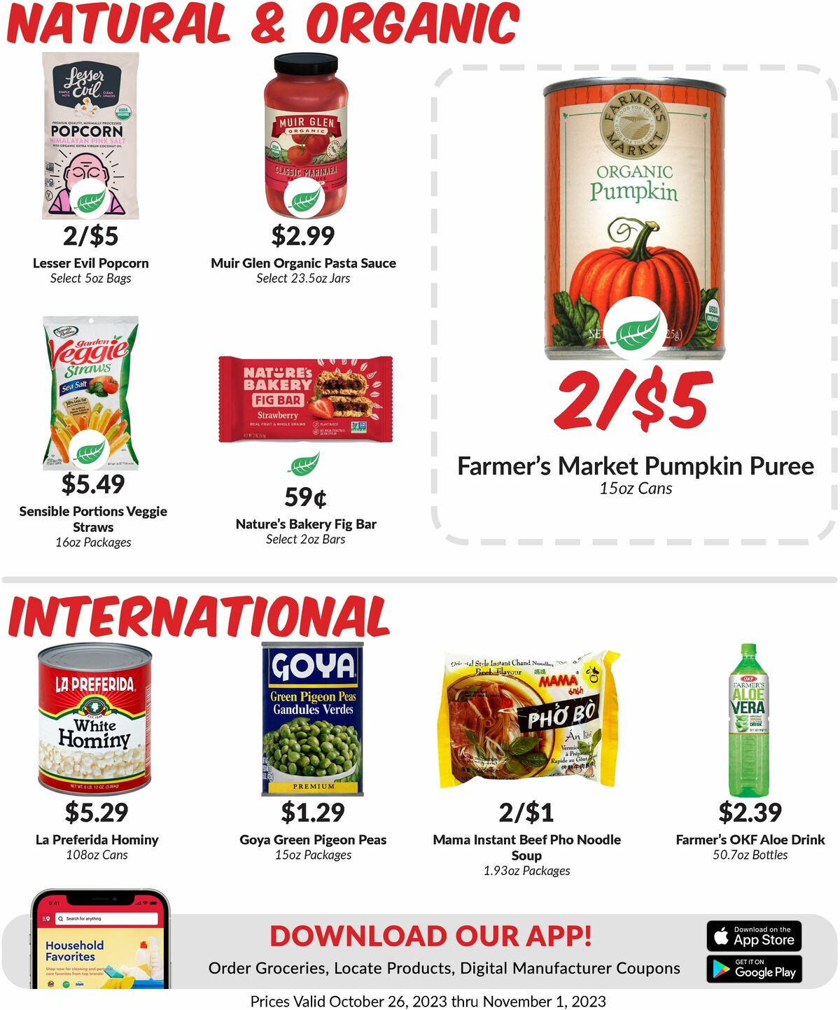 Woodmans Food Market Weekly Ad from October 26