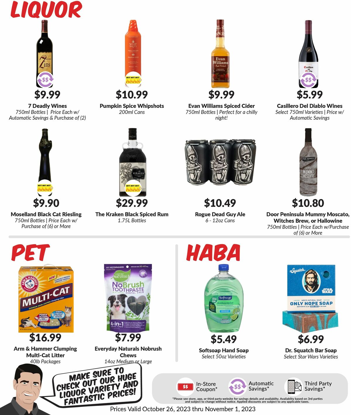 Woodmans Food Market Weekly Ad from October 26