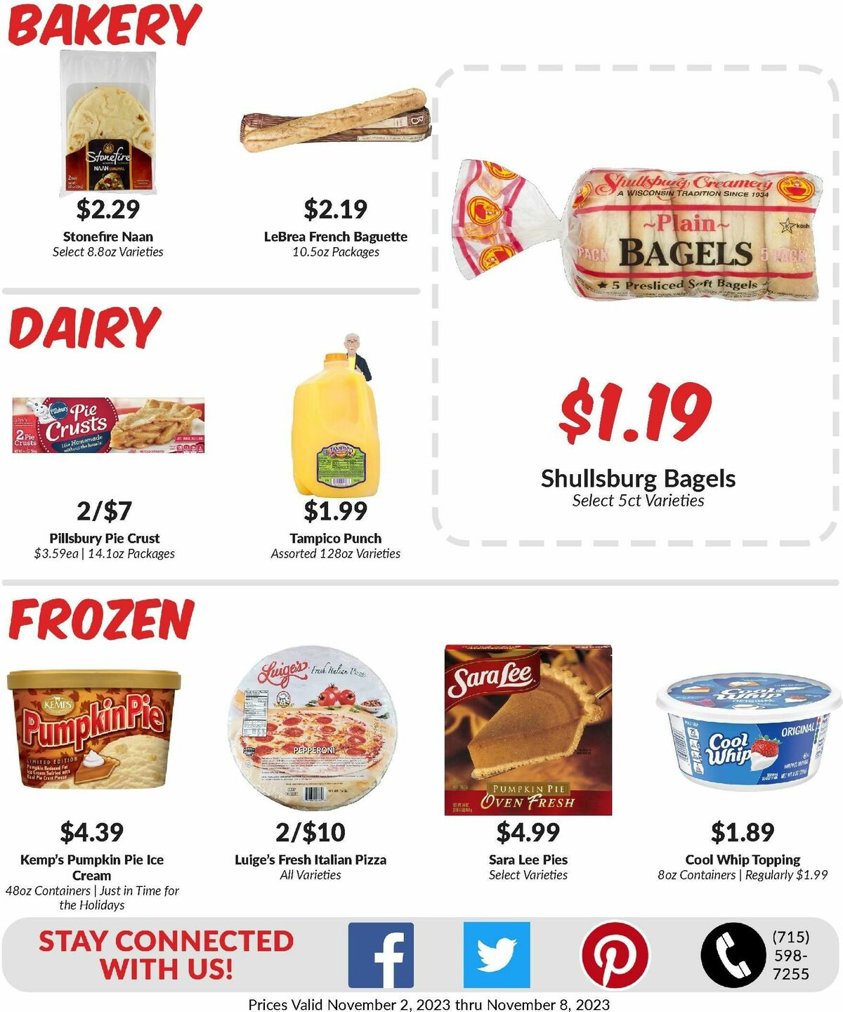Woodmans Food Market Weekly Ad from November 2