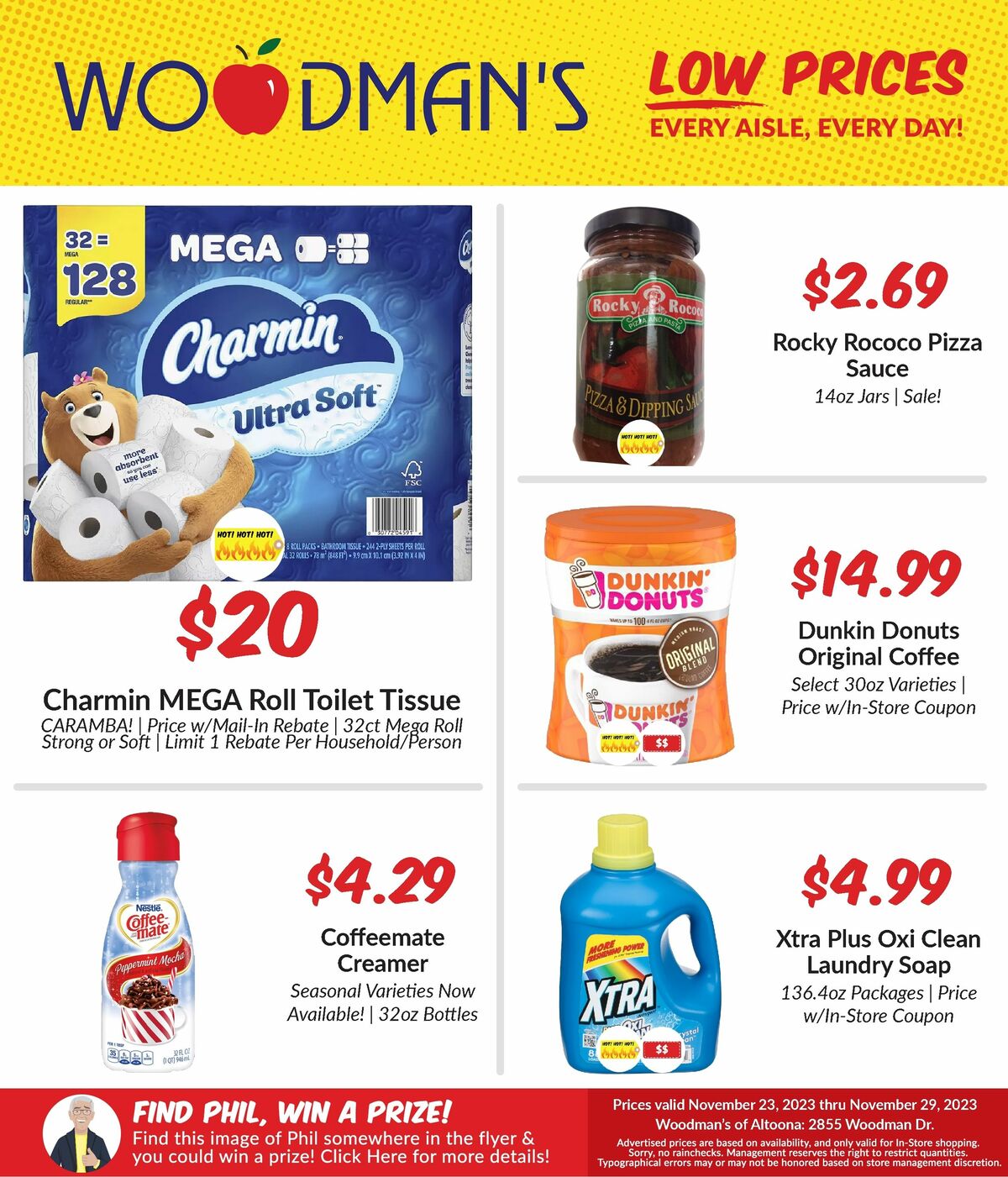 Woodmans Food Market Weekly Ad from November 23