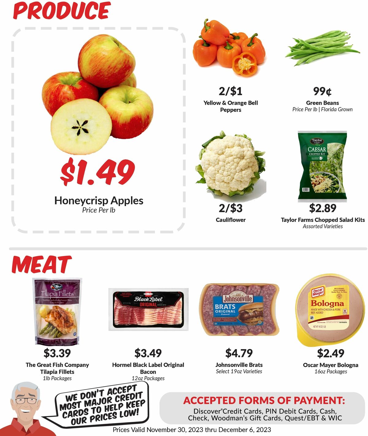 Woodmans Food Market Weekly Ad from November 30