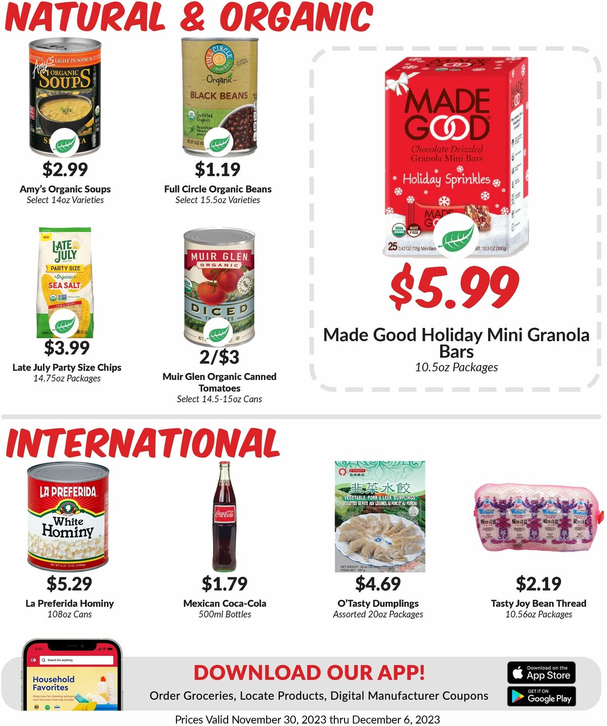Woodmans Food Market Weekly Ad from November 30