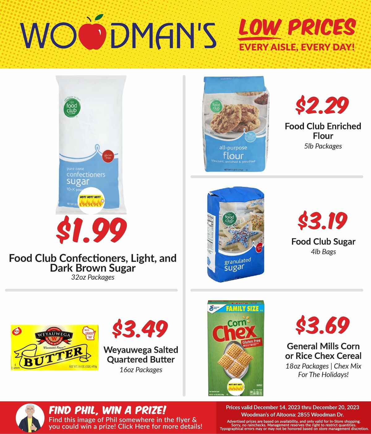 Woodmans Food Market Weekly Ad from December 14