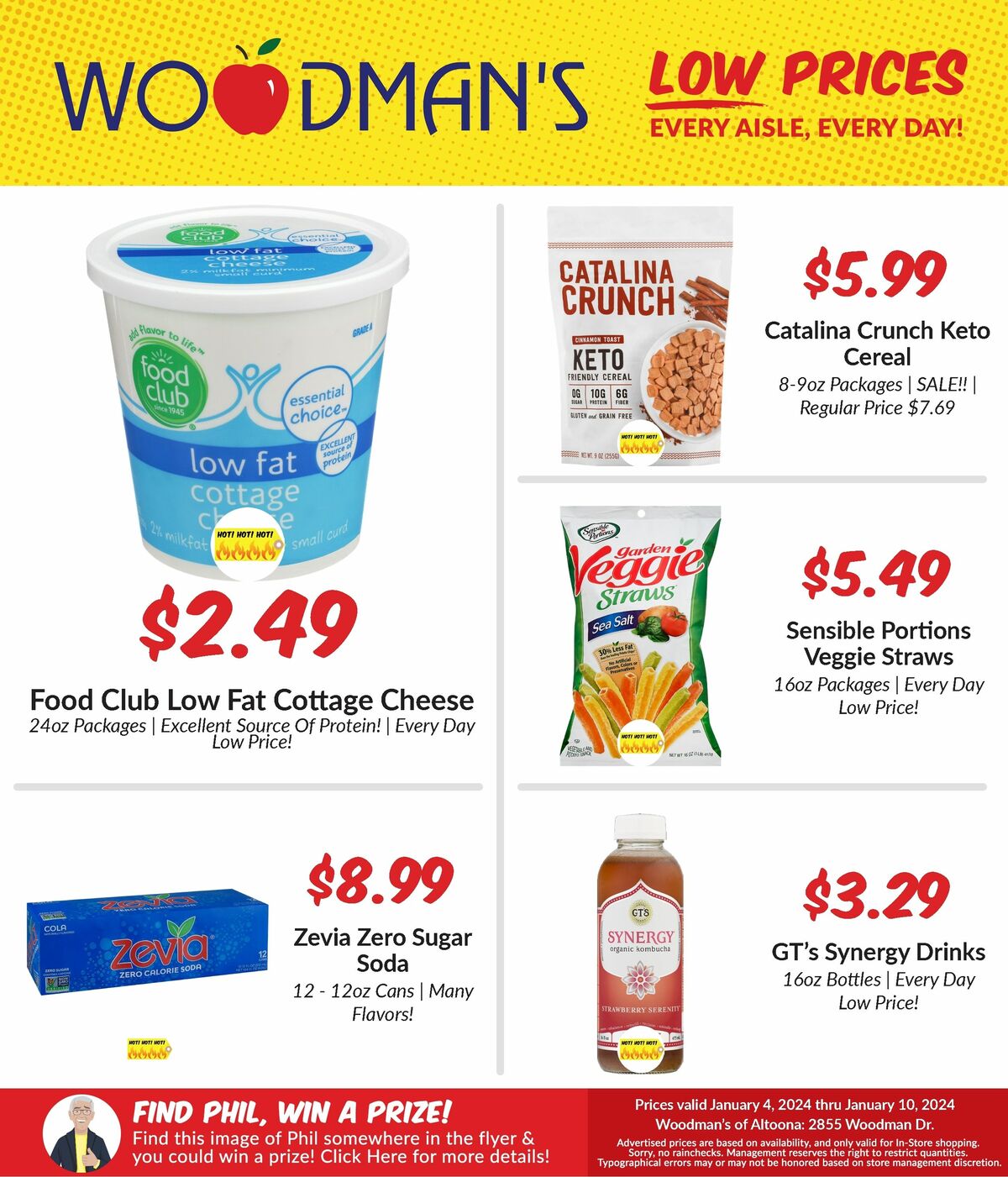 Woodmans Food Market Weekly Ad from January 4