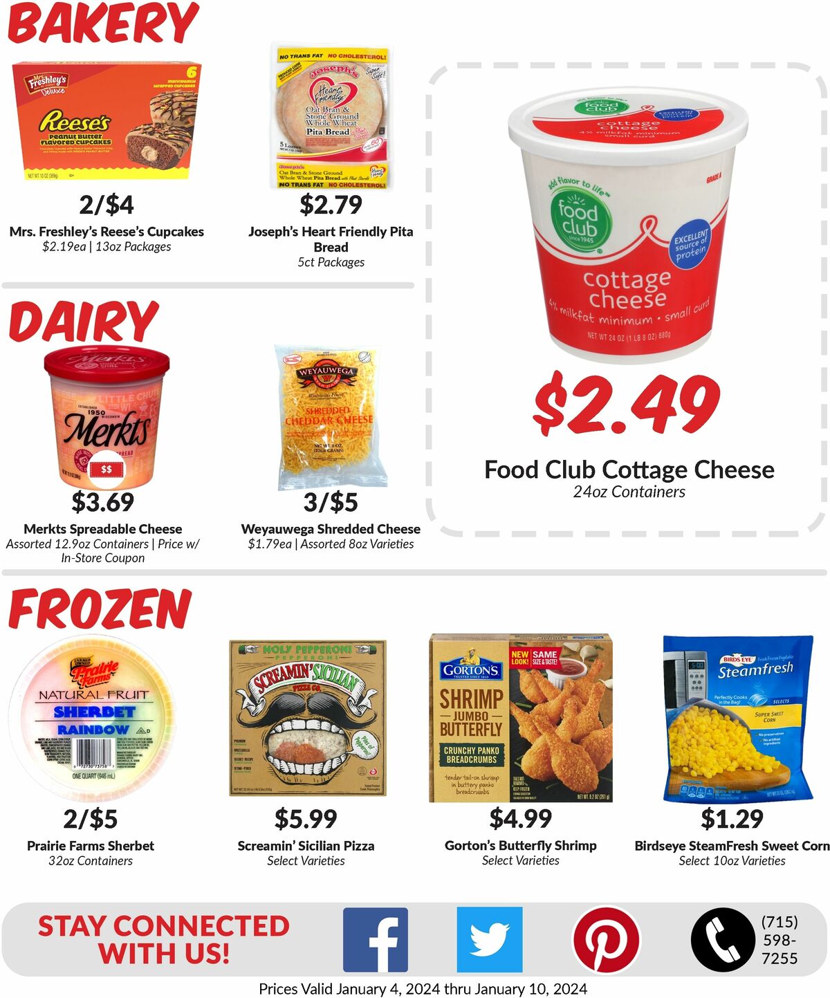 Woodmans Food Market Weekly Ad from January 4