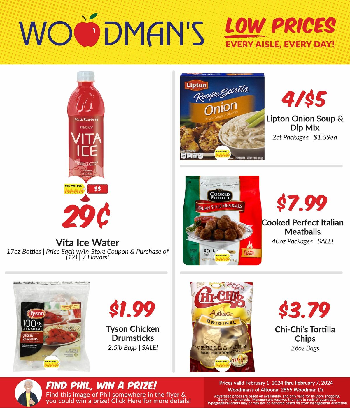 Woodmans Food Market Weekly Ad from February 1