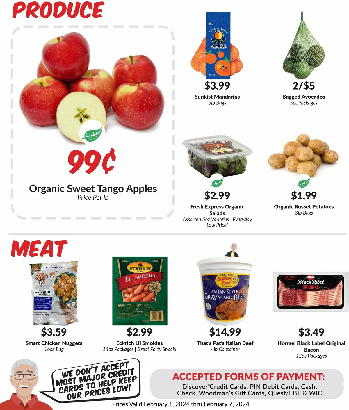 Woodmans Food Market Weekly Ad from February 1