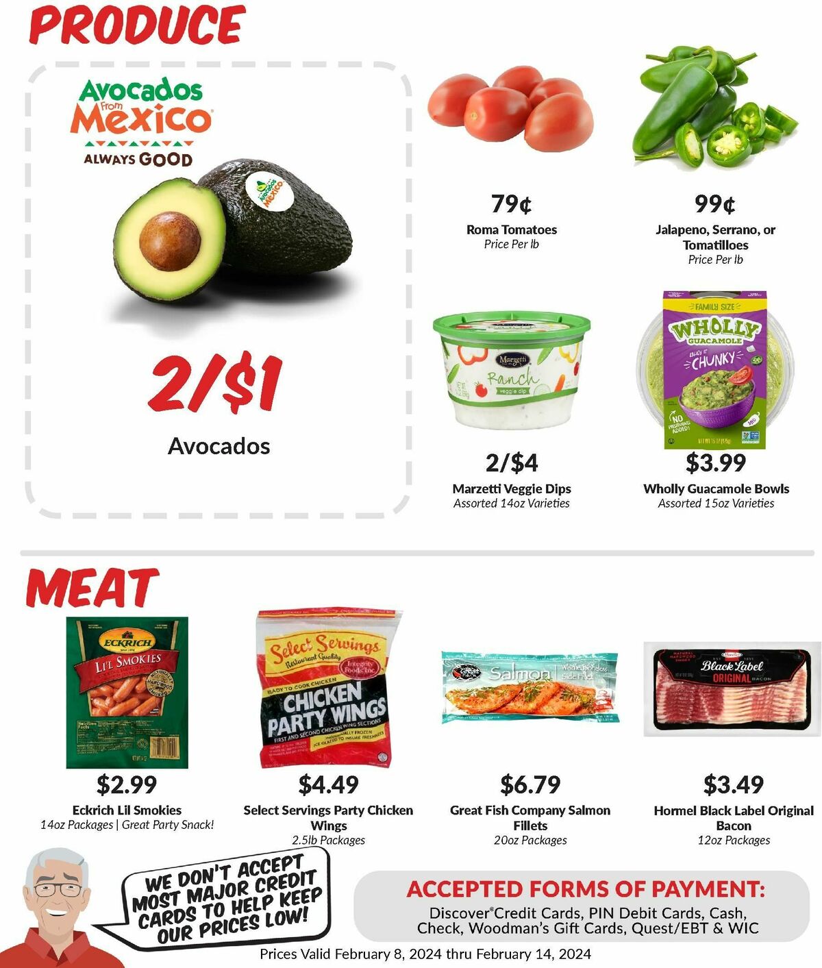 Woodmans Food Market Weekly Ad from February 8