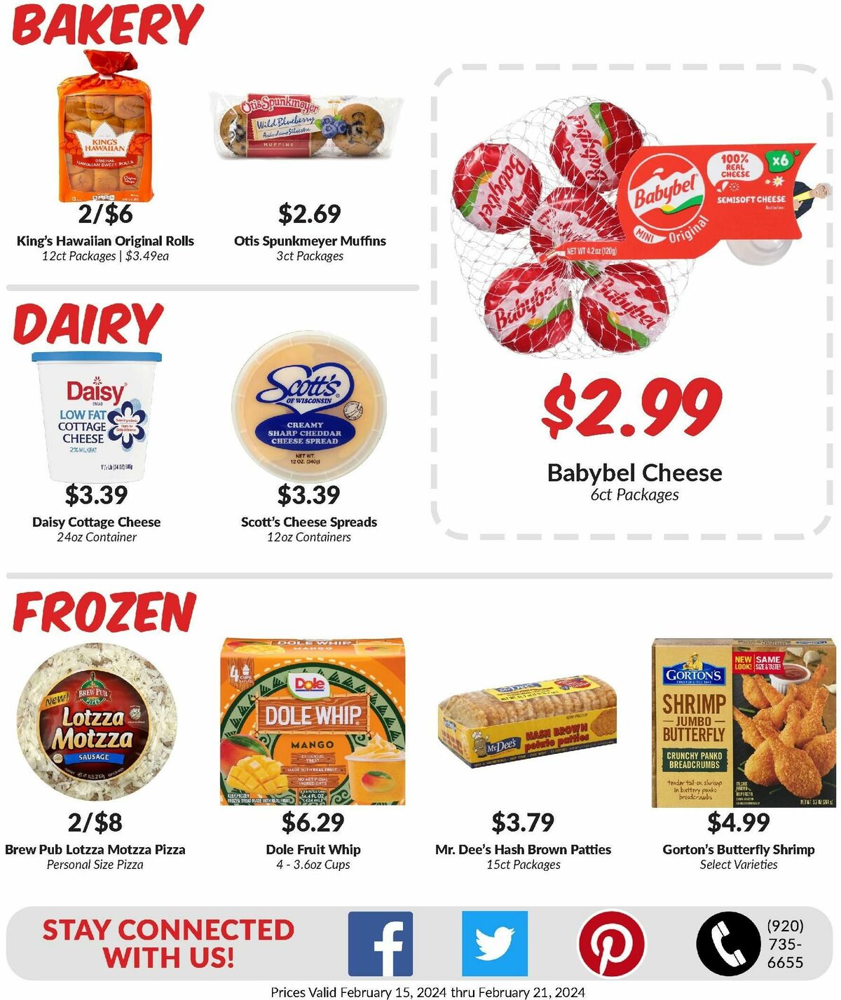 Woodmans Food Market Weekly Ad from February 15