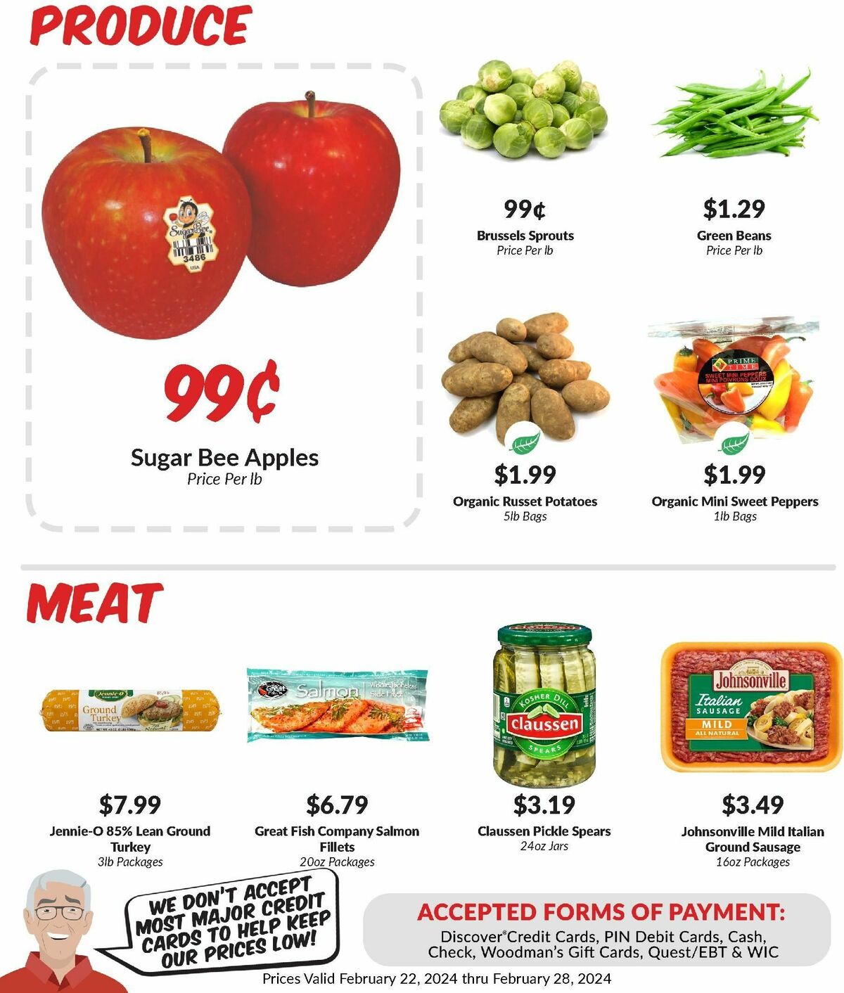 Woodmans Food Market Weekly Ad from February 22