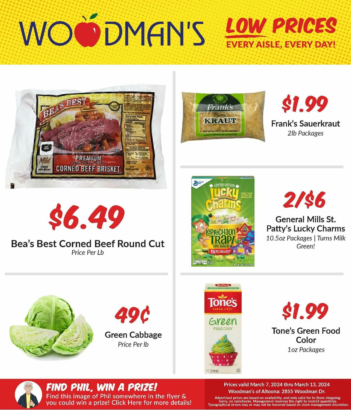Woodmans Food Market Weekly Ad from March 7