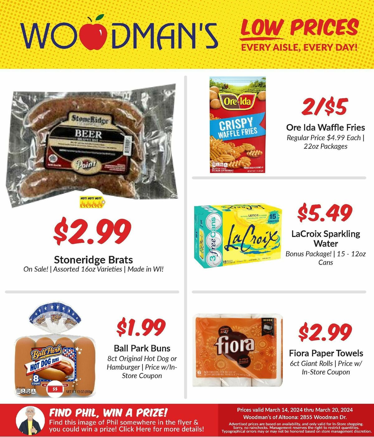 Woodmans Food Market Weekly Ad from March 14