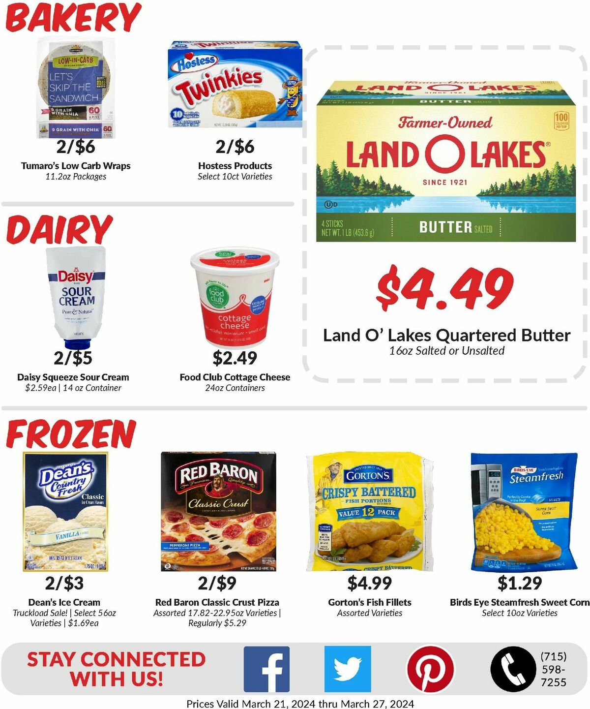 Woodmans Food Market Weekly Ad from March 21