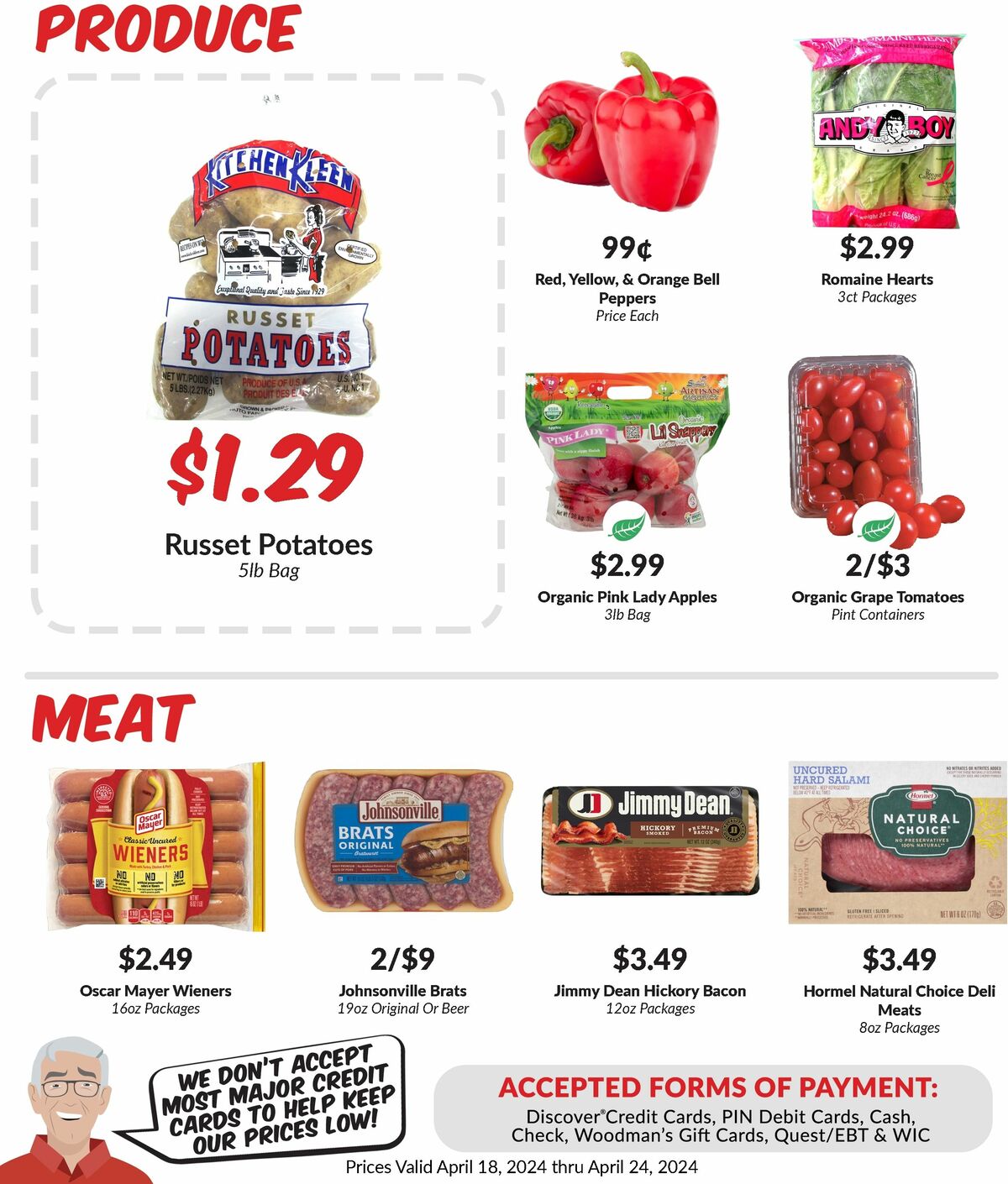 Woodmans Food Market Weekly Ad from April 18