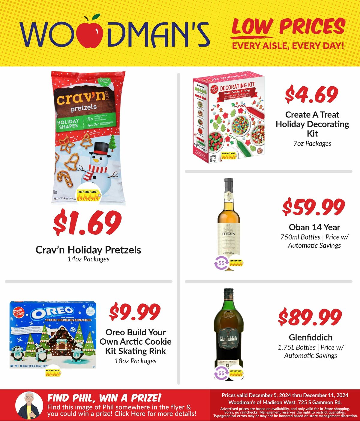 Woodmans Food Market Weekly Ad from December 5