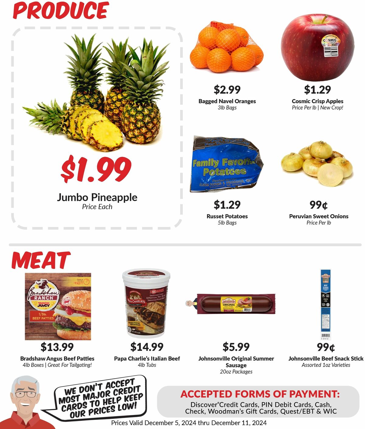 Woodmans Food Market Weekly Ad from December 5