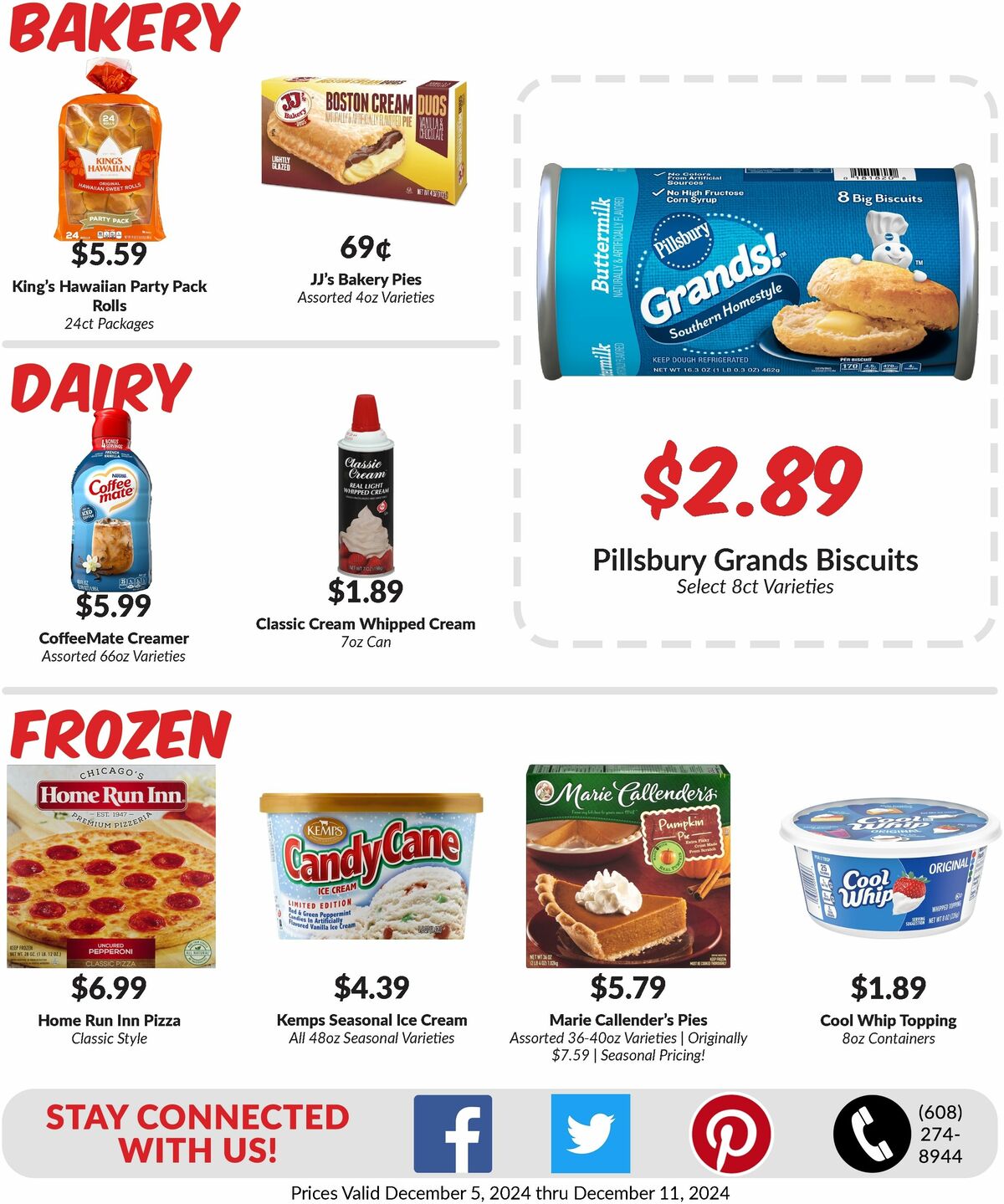 Woodmans Food Market Weekly Ad from December 5
