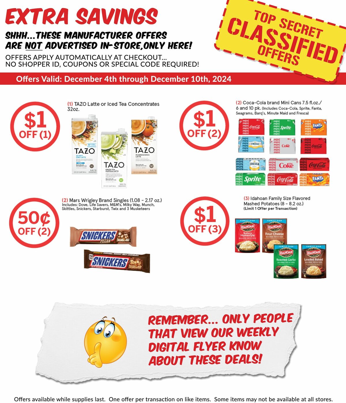 Woodmans Food Market Weekly Ad from December 5