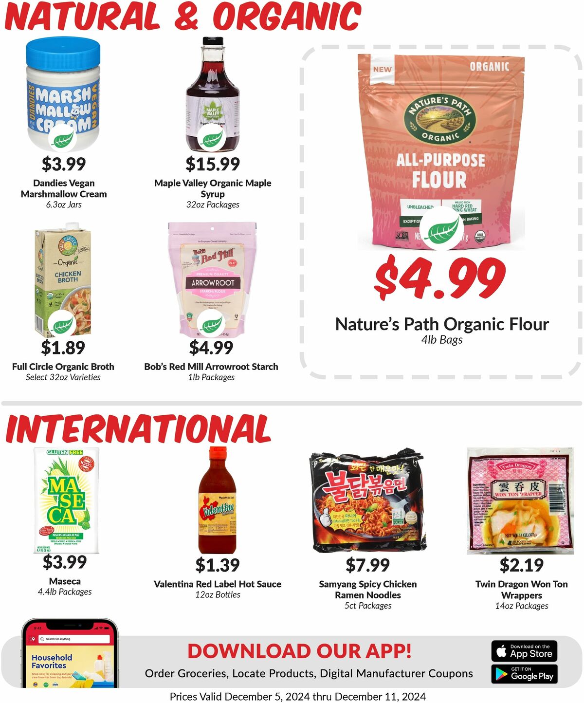 Woodmans Food Market Weekly Ad from December 5