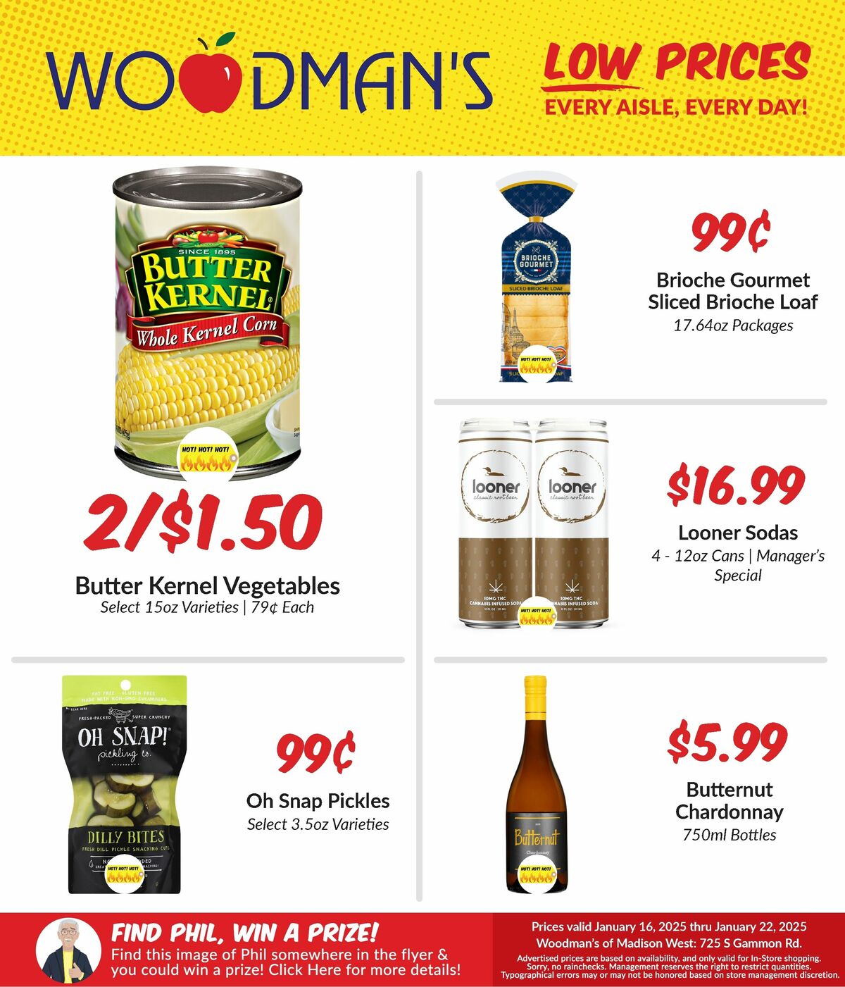 Woodmans Food Market Weekly Ad from January 16